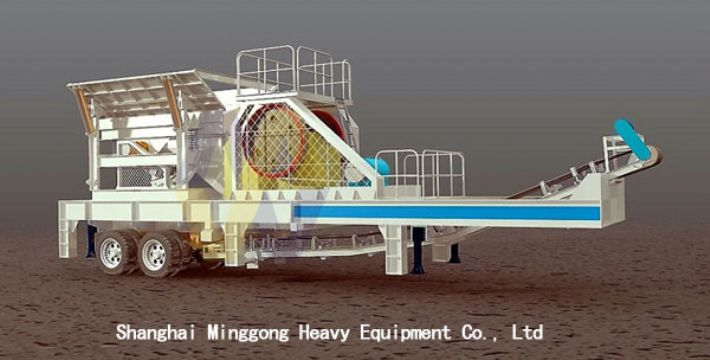 Portable Crusher/Mobile Impact Crusher/Mobile Concrete Crusher